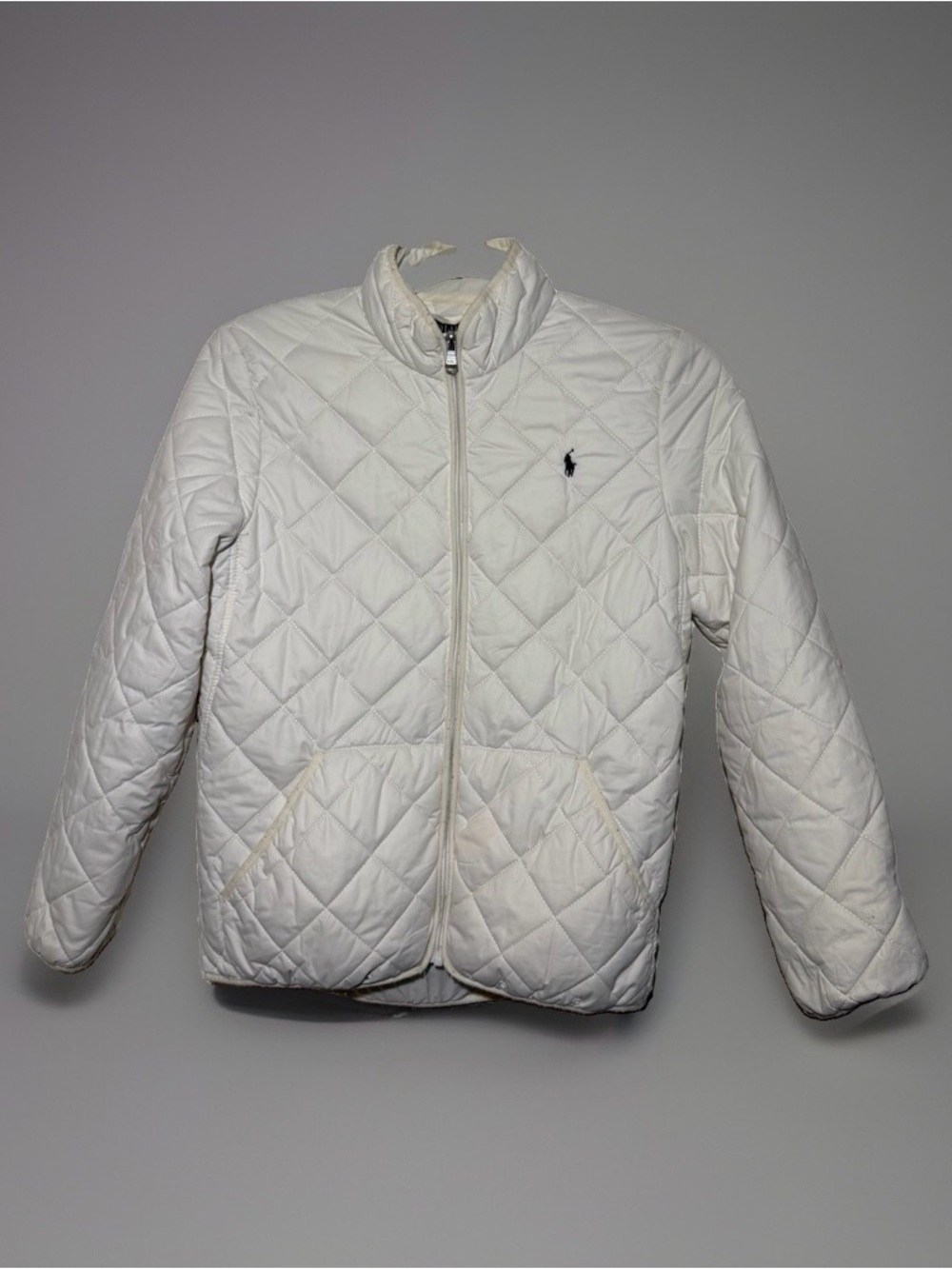 POLO Ralph Lauren White Quilted Jacket